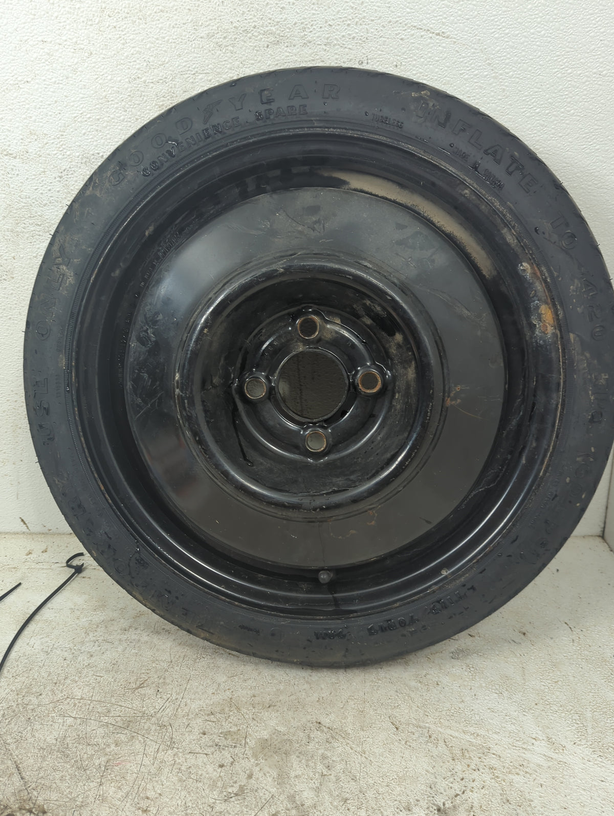 2005-2007 Chevrolet Cobalt Spare Donut Tire Wheel Rim Oem 1318296 - Oemusedautoparts1.com