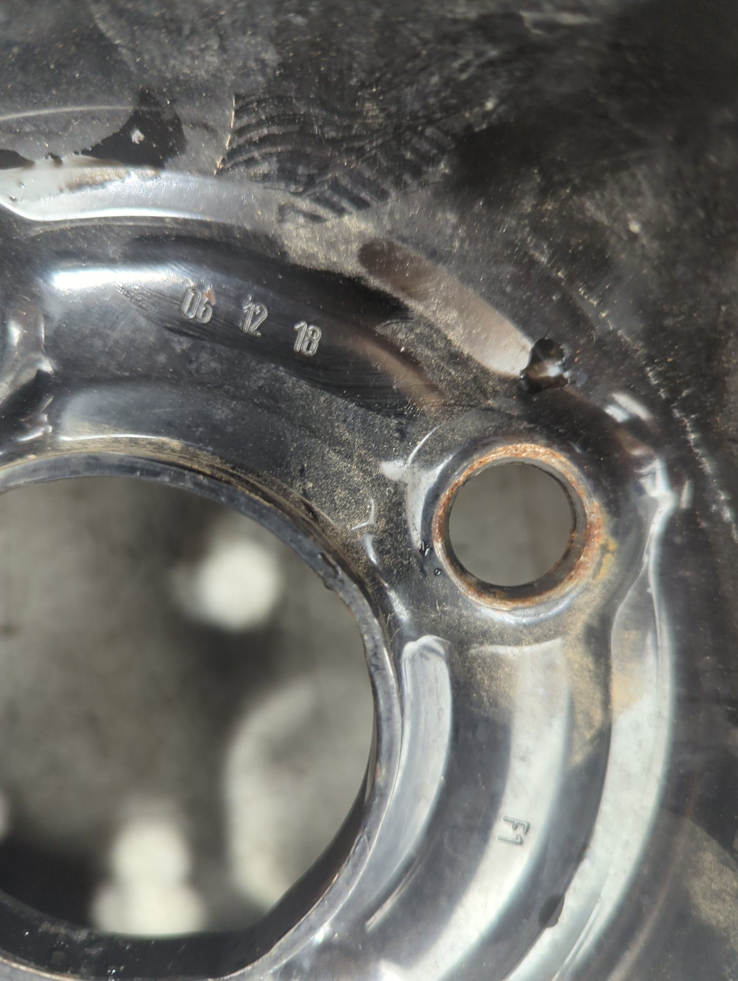 2005-2007 Chevrolet Cobalt Spare Donut Tire Wheel Rim Oem 1318296 - Oemusedautoparts1.com
