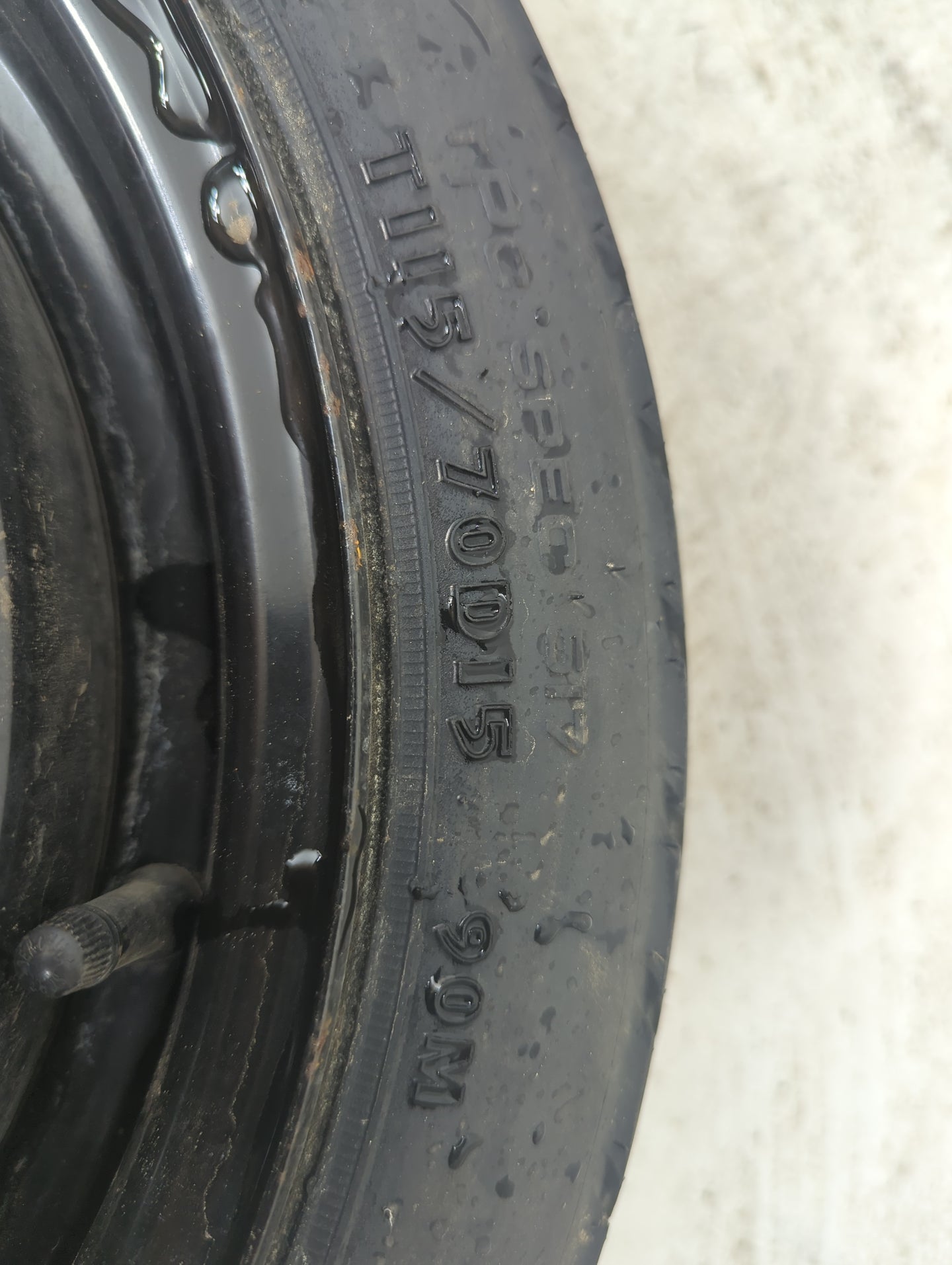2005-2007 Chevrolet Cobalt Spare Donut Tire Wheel Rim Oem 1318296 - Oemusedautoparts1.com