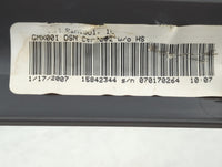 2007 Chevrolet Cobalt Information Radio Display Screen Bezel Vents - Oemusedautoparts1.com
