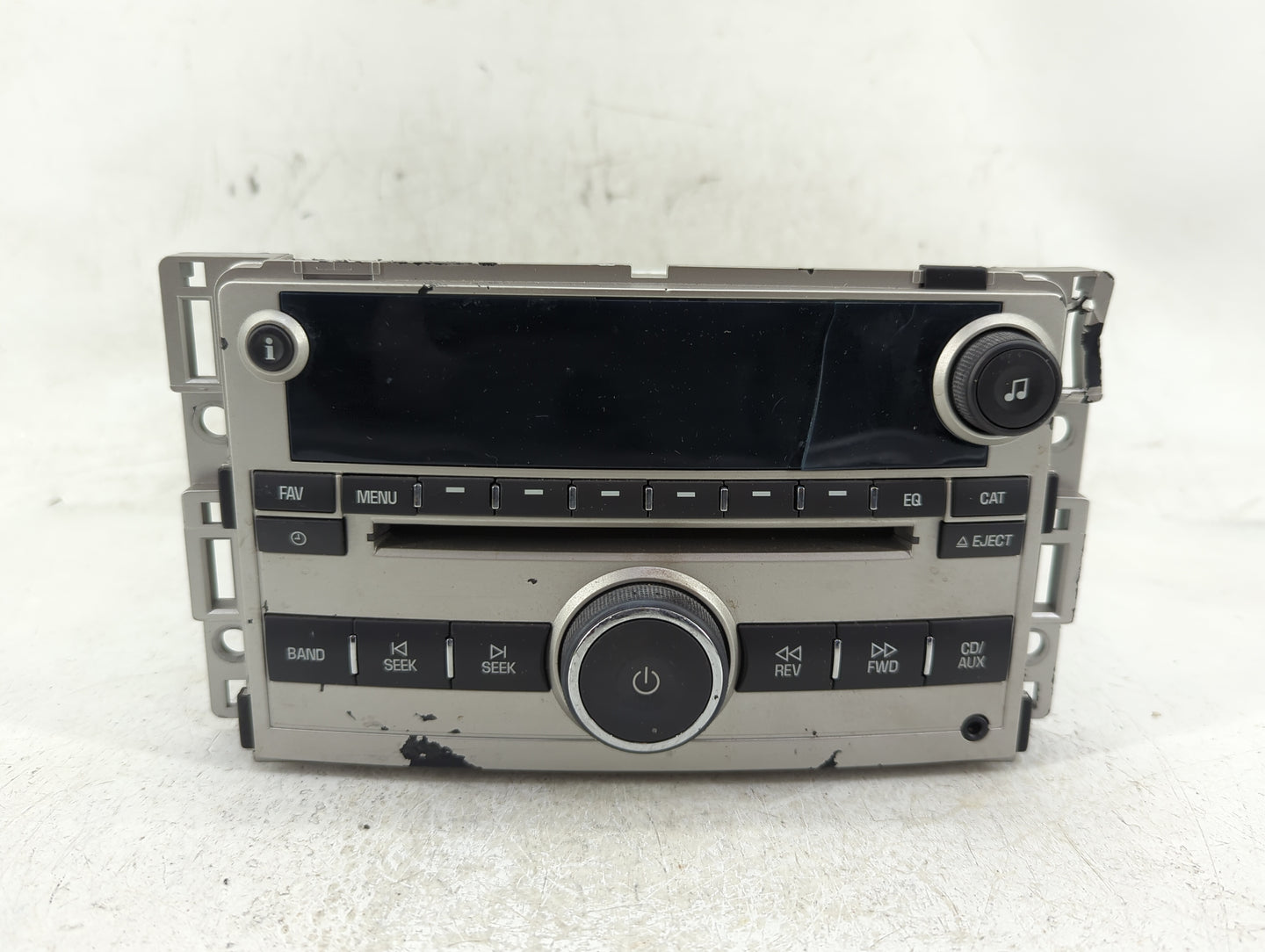 2007-2008 Chevrolet Cobalt Radio AM FM Cd Player Receiver Replacement P/N:15284732 Fits Fits 2007 2008 OEM Used Auto Parts -