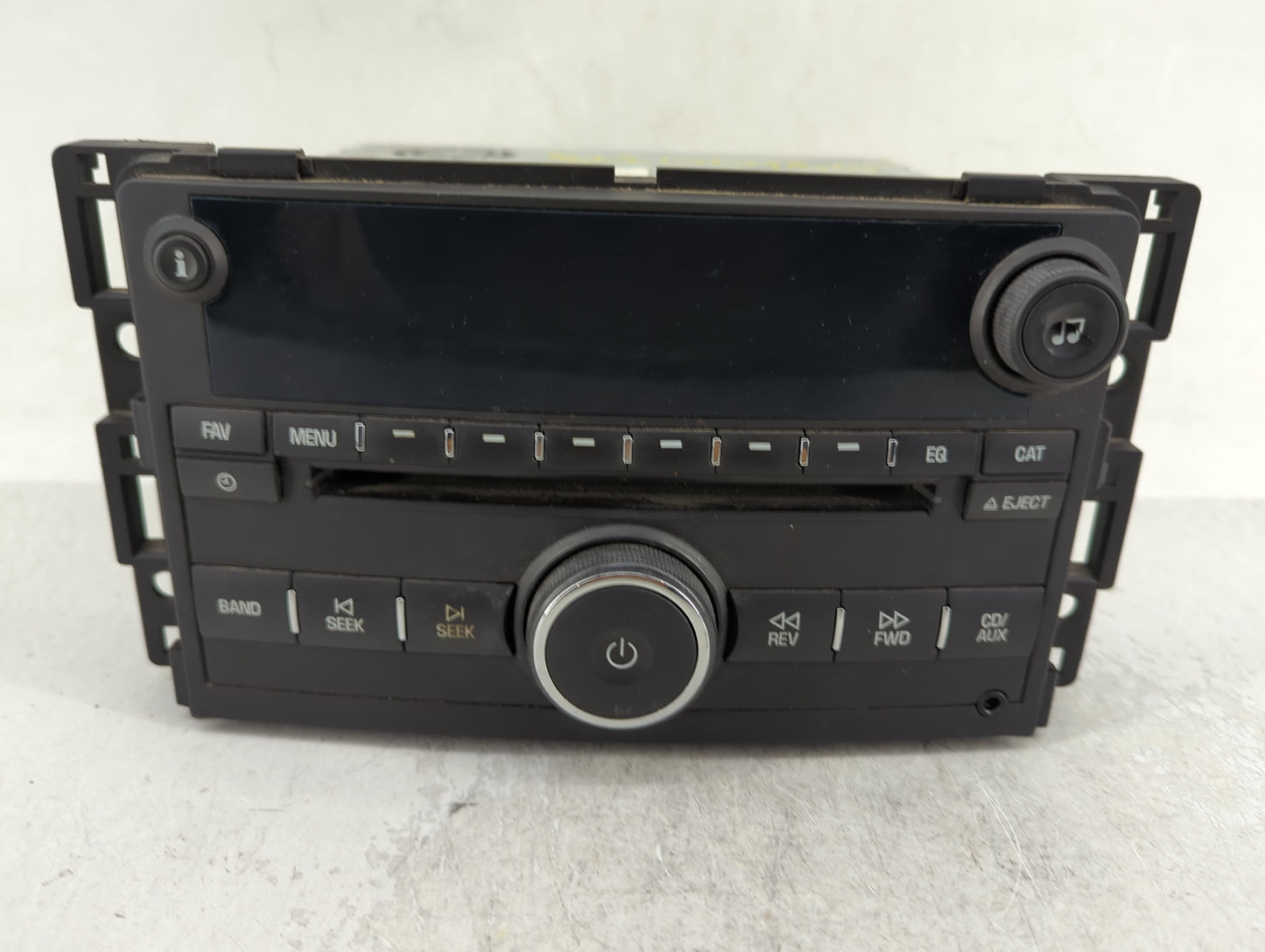 2007-2008 Chevrolet Cobalt Radio AM FM Cd Player Receiver Replacement P/N:25780214 Fits Fits 2007 2008 OEM Used Auto Parts -