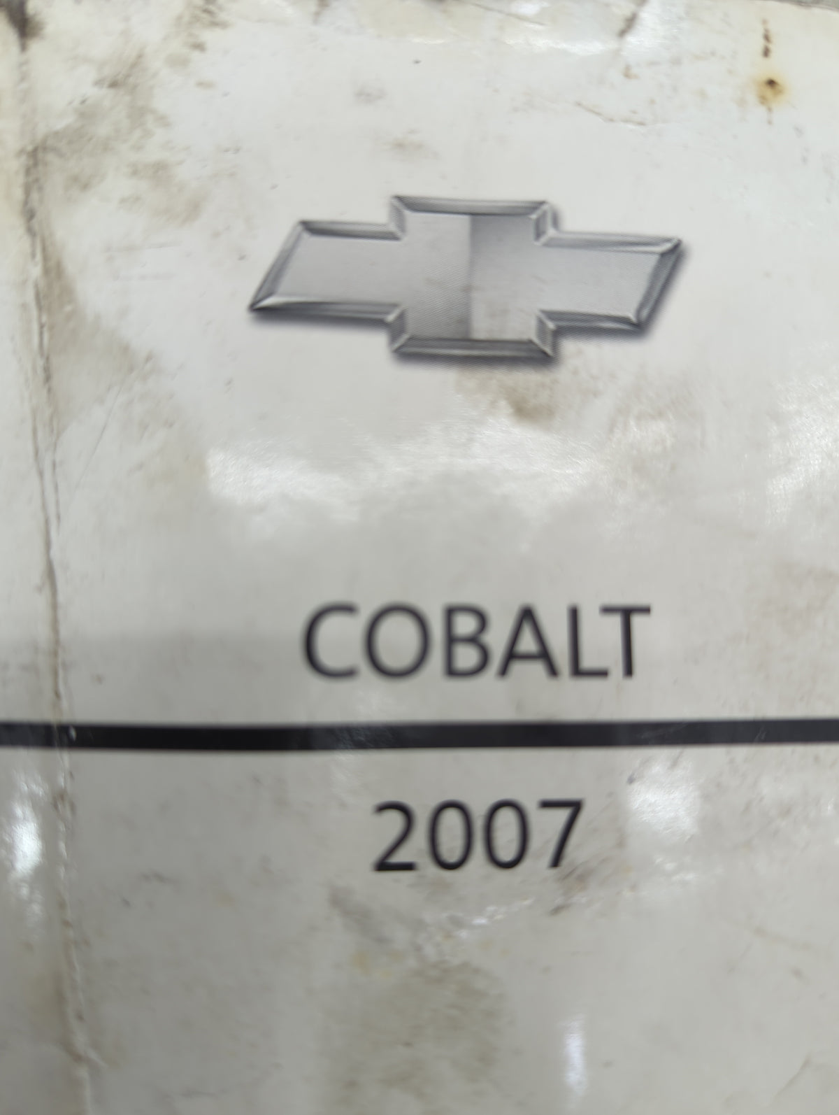 2007 Chevrolet Cobalt Owners Manual Book Guide OEM Used Auto Parts - Oemusedautoparts1.com