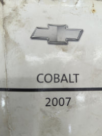 2007 Chevrolet Cobalt Owners Manual Book Guide OEM Used Auto Parts - Oemusedautoparts1.com