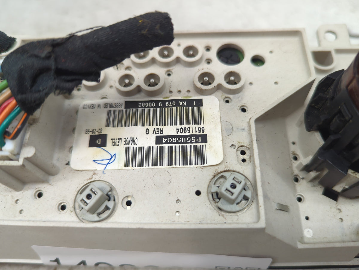 2007 Chevrolet Cobalt Climate Control Module Temperature AC/Heater Replacement P/N:P55115904 Fits OEM Used Auto Parts - Oemu