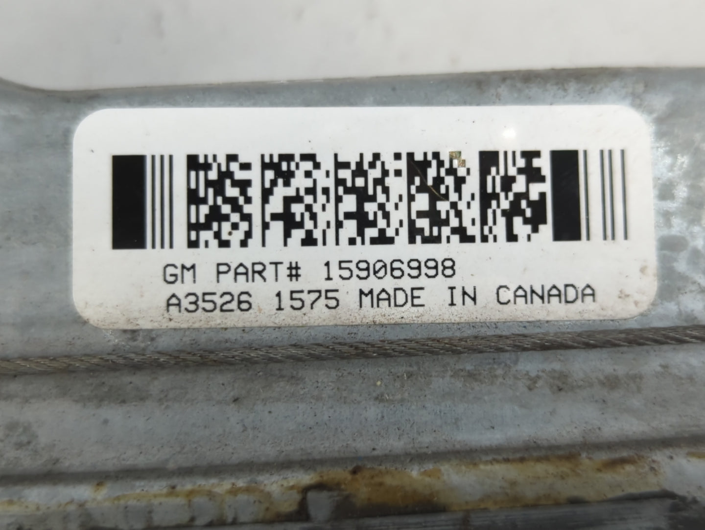 2005-2010 Chevrolet Cobalt Window Regulator Right Passenger Rear - Oemusedautoparts1.com
