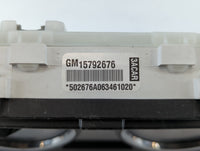 2007 Chevrolet Cobalt Instrument Cluster Speedometer Gauges P/N:15792676 Fits OEM Used Auto Parts - Oemusedautoparts1.com