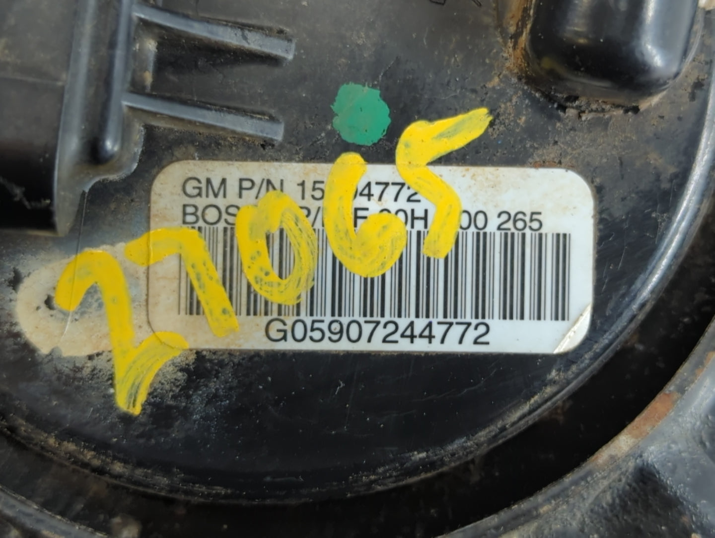 2006-2008 Chevrolet Cobalt Electrical Gas Fuel Pump Assembly - Oemusedautoparts1.com