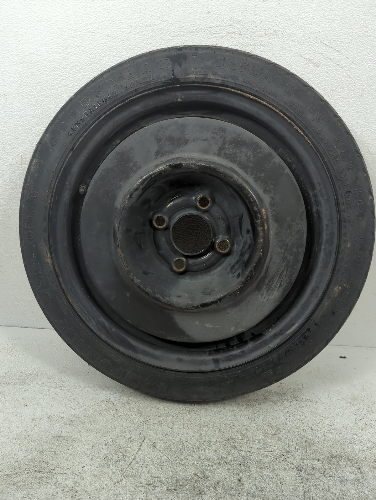 2005-2007 Chevrolet Cobalt Spare Donut Tire Wheel Rim Oem 883651 - Oemusedautoparts1.com