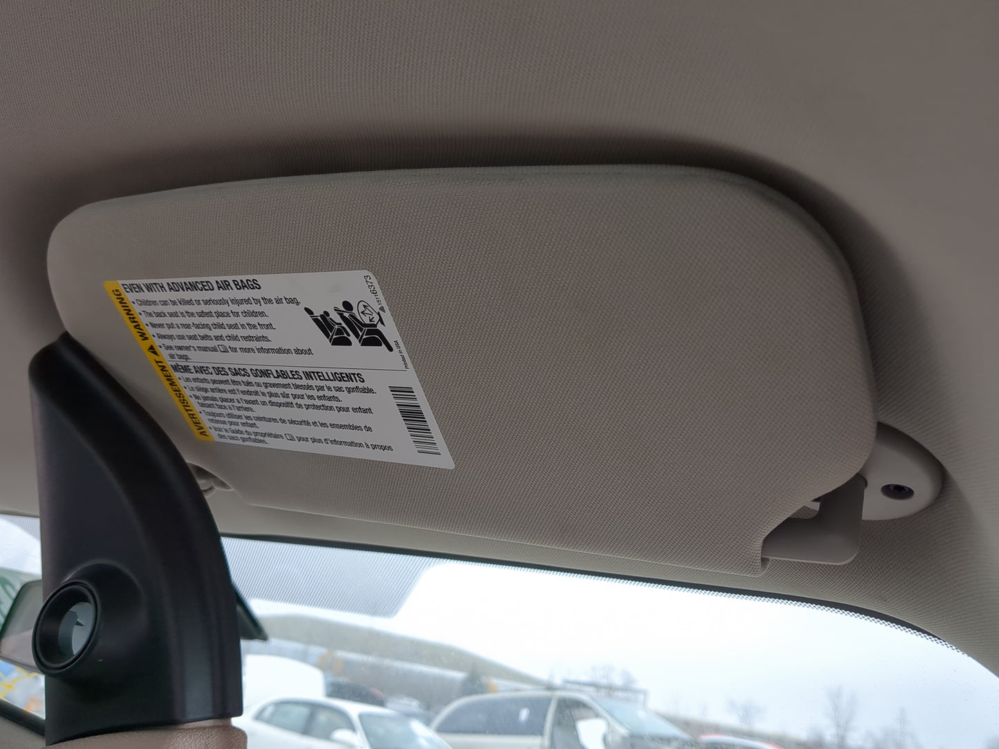 2005-2010 Chevrolet Cobalt Sun Visor Shade Replacement Passenger Right Mirror Fits Fits 2005 2006 2007 2008 2009 2010 OEM Us