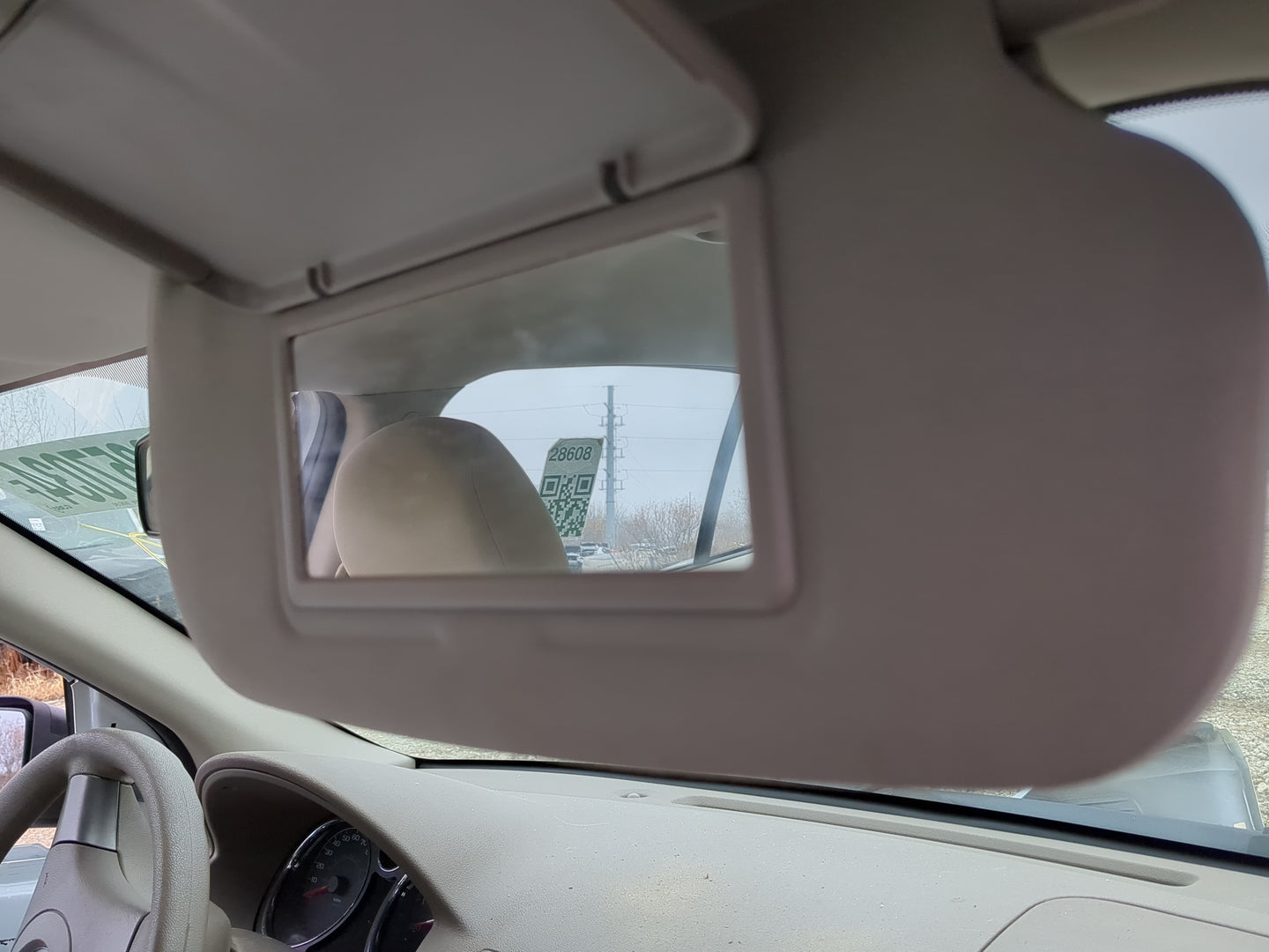 2005-2010 Chevrolet Cobalt Sun Visor Shade Replacement Passenger Right Mirror Fits Fits 2005 2006 2007 2008 2009 2010 OEM Us