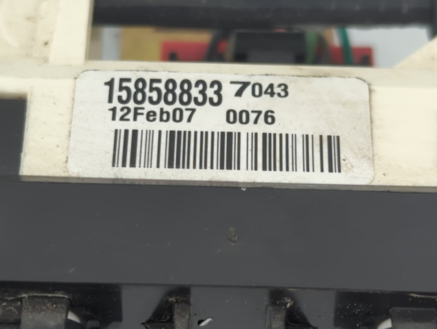 2004-2012 Chevrolet Colorado Climate Control Module Temperature AC/Heater Replacement P/N:15858833 Fits OEM Used Auto Parts 
