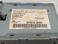 2005-2012 Chevrolet Colorado Radio AM FM Cd Player Receiver Replacement P/N:15837848 28039654 Fits OEM Used Auto Parts - Oem