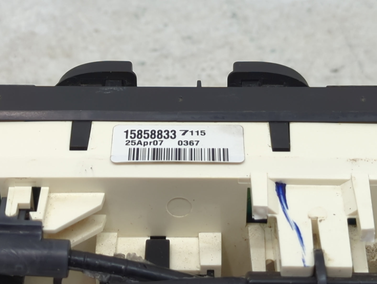 2004-2012 Chevrolet Colorado Climate Control Module Temperature AC/Heater Replacement P/N:15858833 Fits OEM Used Auto Parts 