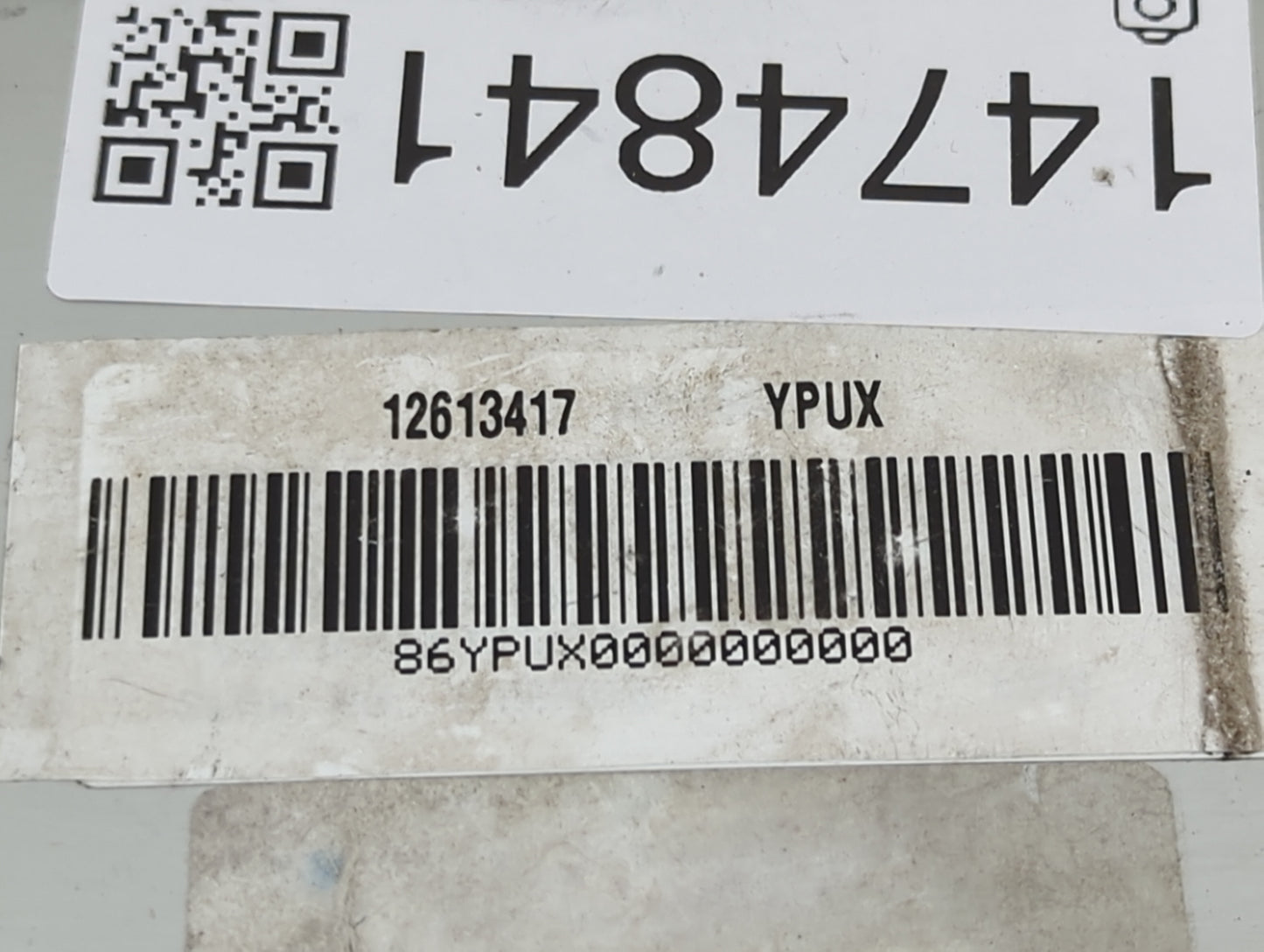 2007 Chevrolet Colorado PCM Engine Control Computer ECU ECM PCU OEM P/N:12613417 YPUX Fits Fits 2008 OEM Used Auto Parts - O
