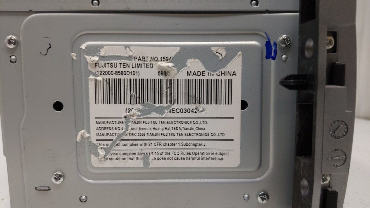 2007-2007 Chevrolet Equinox Am Fm Cd Player Radio Receiver - Oemusedautoparts1.com