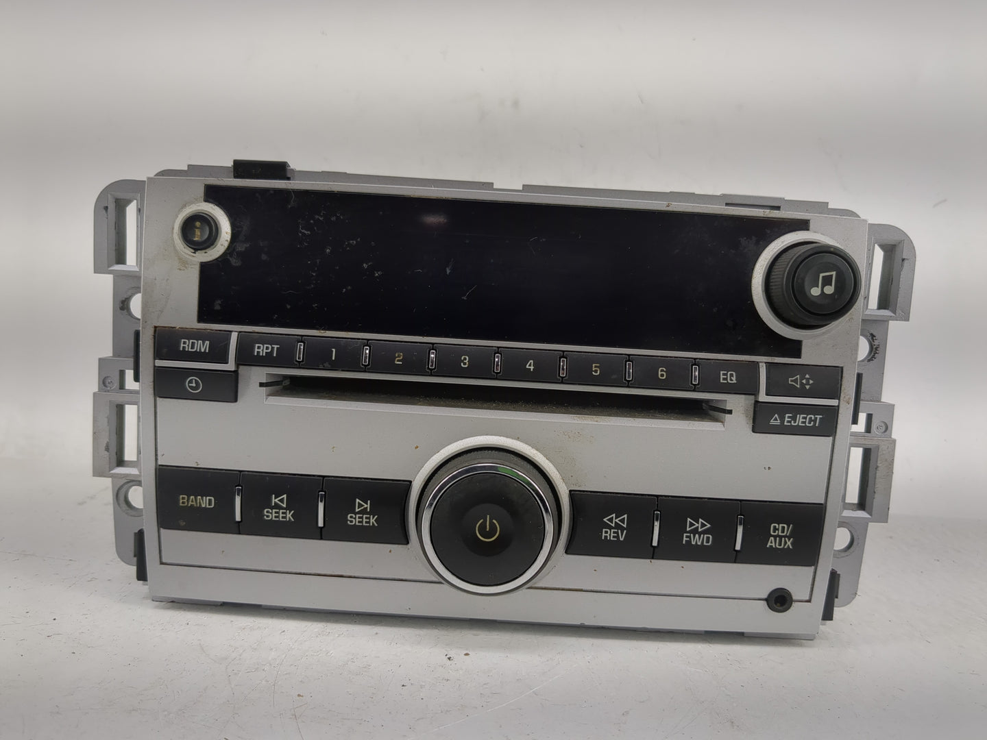 2007 Chevrolet Equinox Radio AM FM Cd Player Receiver Replacement P/N:15293275 Fits OEM Used Auto Parts - Oemusedautoparts1.