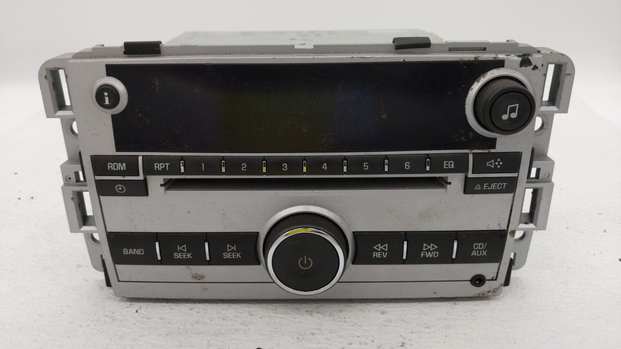 2007 Chevrolet Equinox Radio AM FM Cd Player Receiver Replacement P/N:15293275 Fits OEM Used Auto Parts - Oemusedautoparts1.