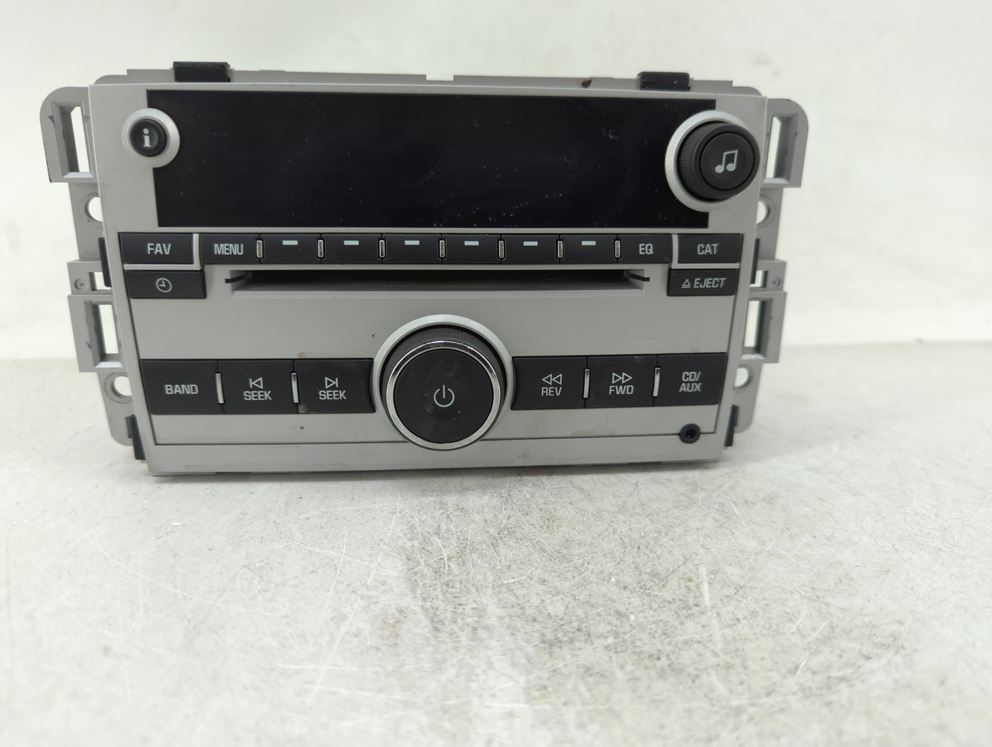 2007 Chevrolet Equinox Radio AM FM Cd Player Receiver Replacement P/N:15293276 Fits OEM Used Auto Parts - Oemusedautoparts1.