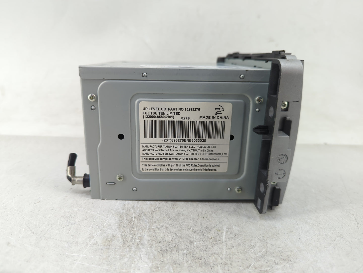 2007 Chevrolet Equinox Radio AM FM Cd Player Receiver Replacement P/N:15293276 Fits OEM Used Auto Parts - Oemusedautoparts1.