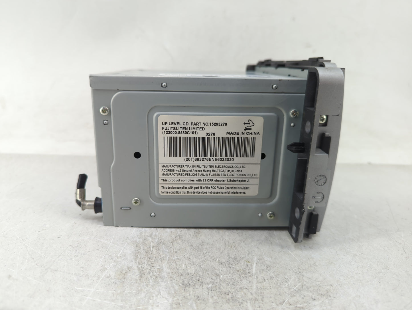 2007 Chevrolet Equinox Radio AM FM Cd Player Receiver Replacement P/N:15293276 Fits OEM Used Auto Parts - Oemusedautoparts1.