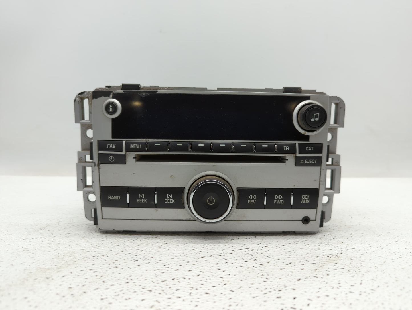 2007 Chevrolet Equinox Radio AM FM Cd Player Receiver Replacement P/N:15945856 15293276 Fits OEM Used Auto Parts - Oemusedau