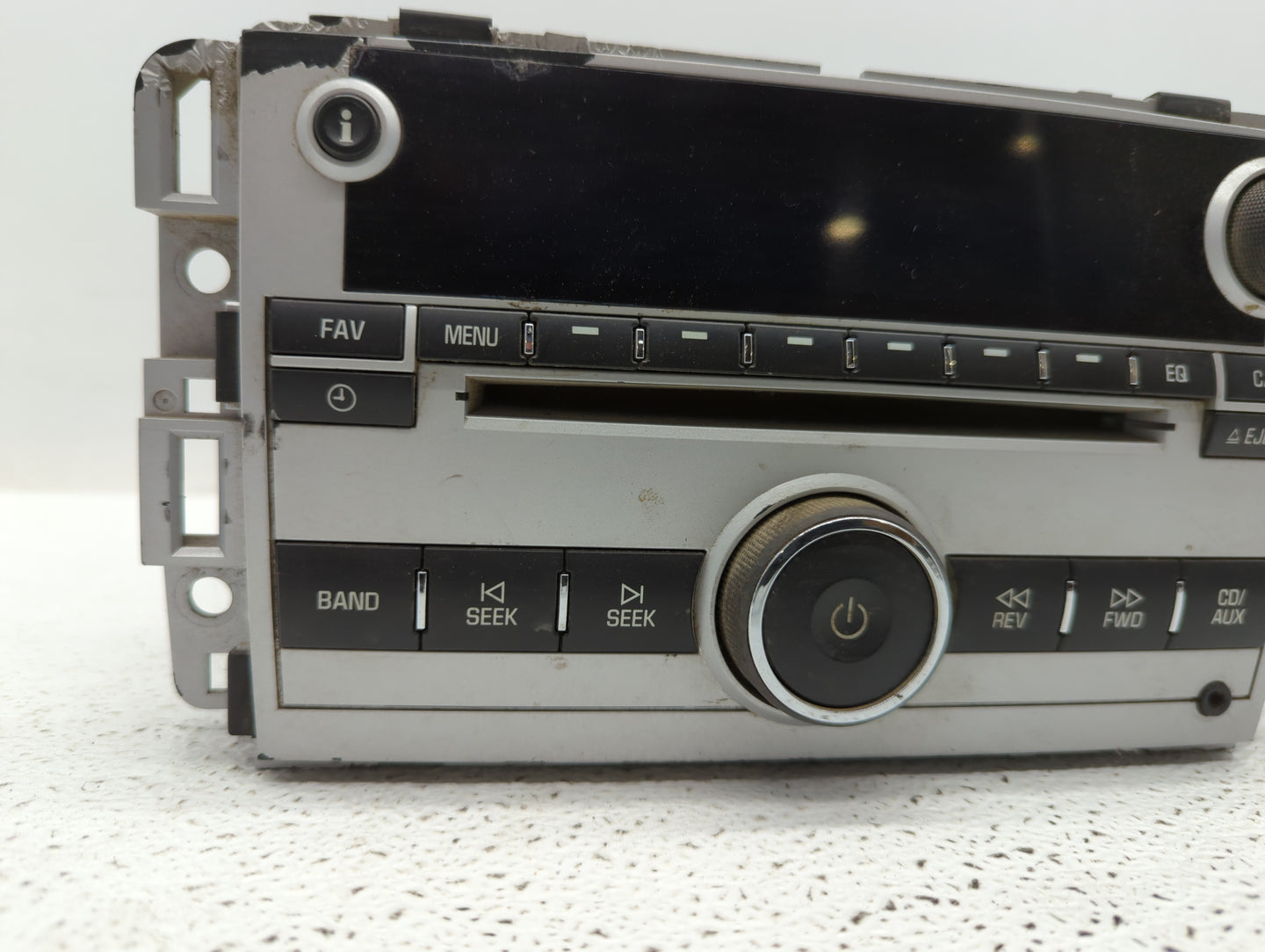 2007 Chevrolet Equinox Radio AM FM Cd Player Receiver Replacement P/N:15945856 15293276 Fits OEM Used Auto Parts - Oemusedau