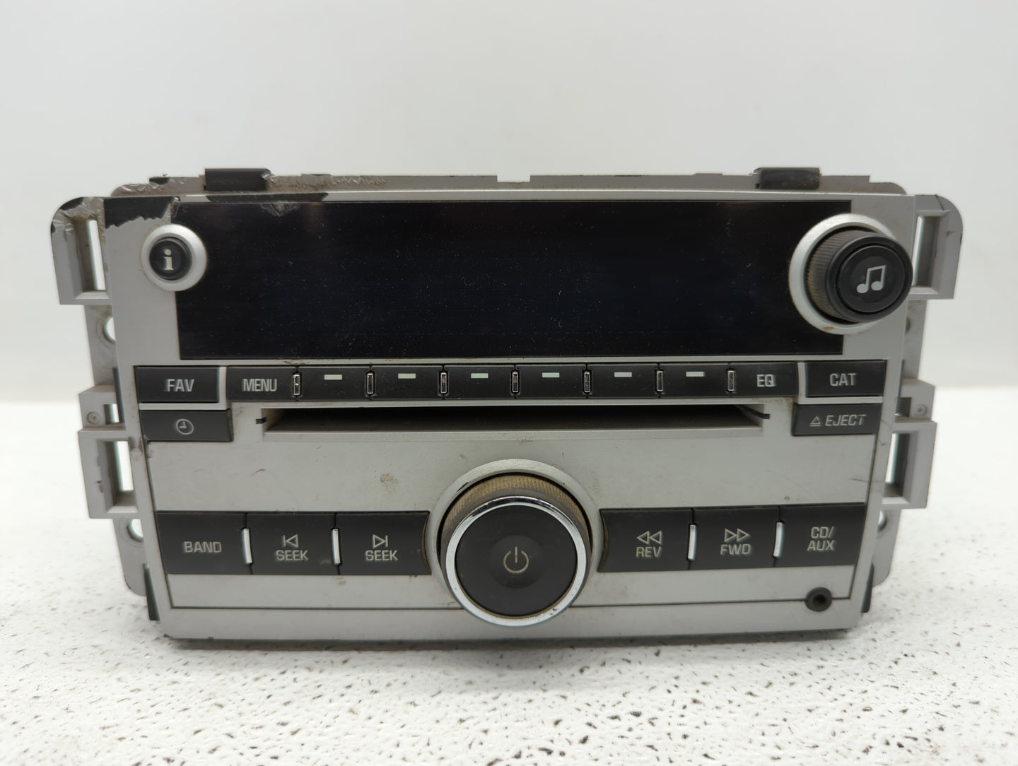 2007 Chevrolet Equinox Radio AM FM Cd Player Receiver Replacement P/N:15945856 15293276 Fits OEM Used Auto Parts - Oemusedau