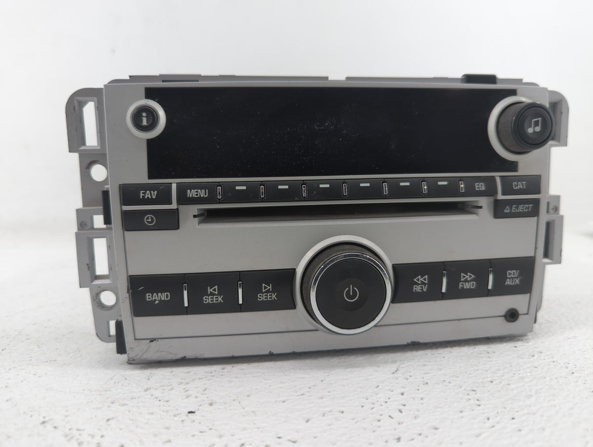 2007-2007 Chevrolet Equinox Am Fm Cd Player Radio Receiver 418637 - Oemusedautoparts1.com