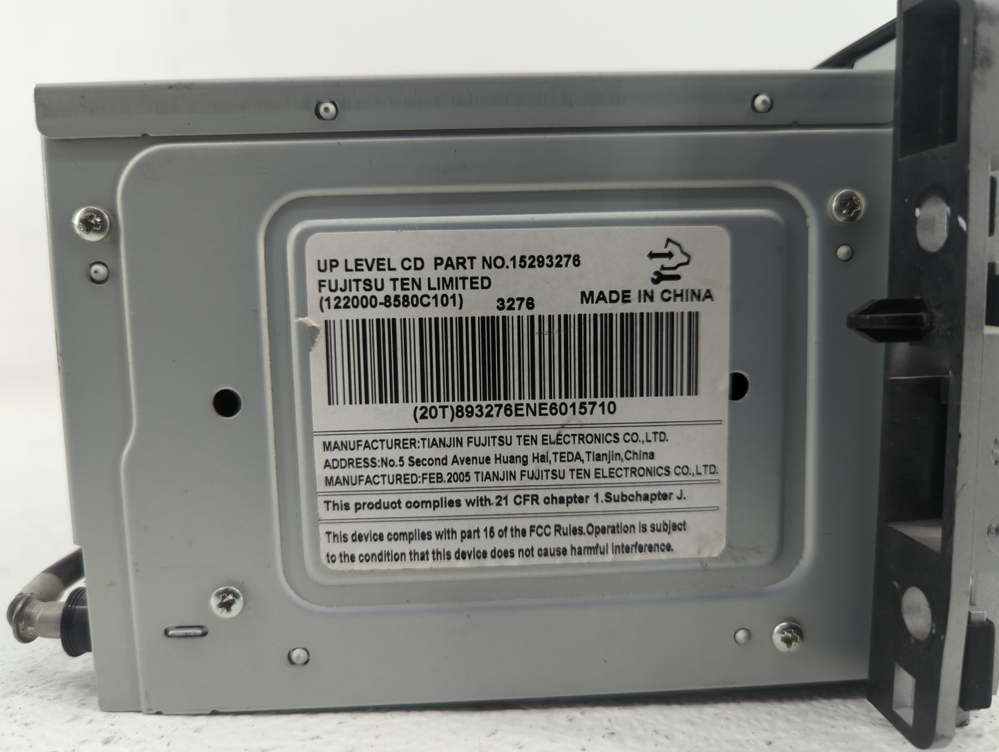 2007-2007 Chevrolet Equinox Am Fm Cd Player Radio Receiver - Oemusedautoparts1.com