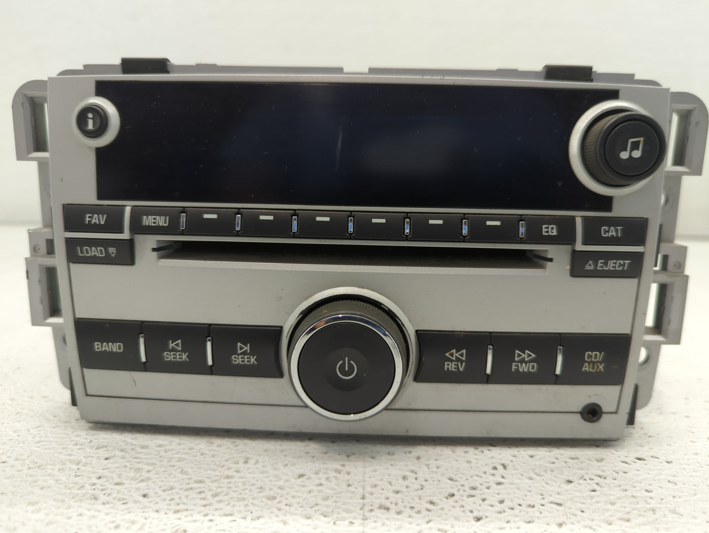 2007 Chevrolet Equinox Radio AM FM Cd Player Receiver Replacement P/N:15945857 22976137, 15945856, 15293276 Fits OEM Used Au