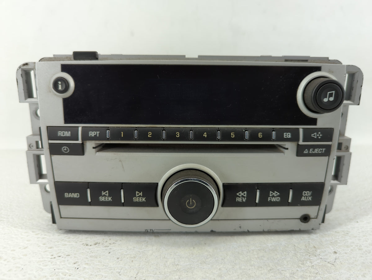 2007-2007 Chevrolet Equinox Am Fm Cd Player Radio Receiver 506676 - Oemusedautoparts1.com