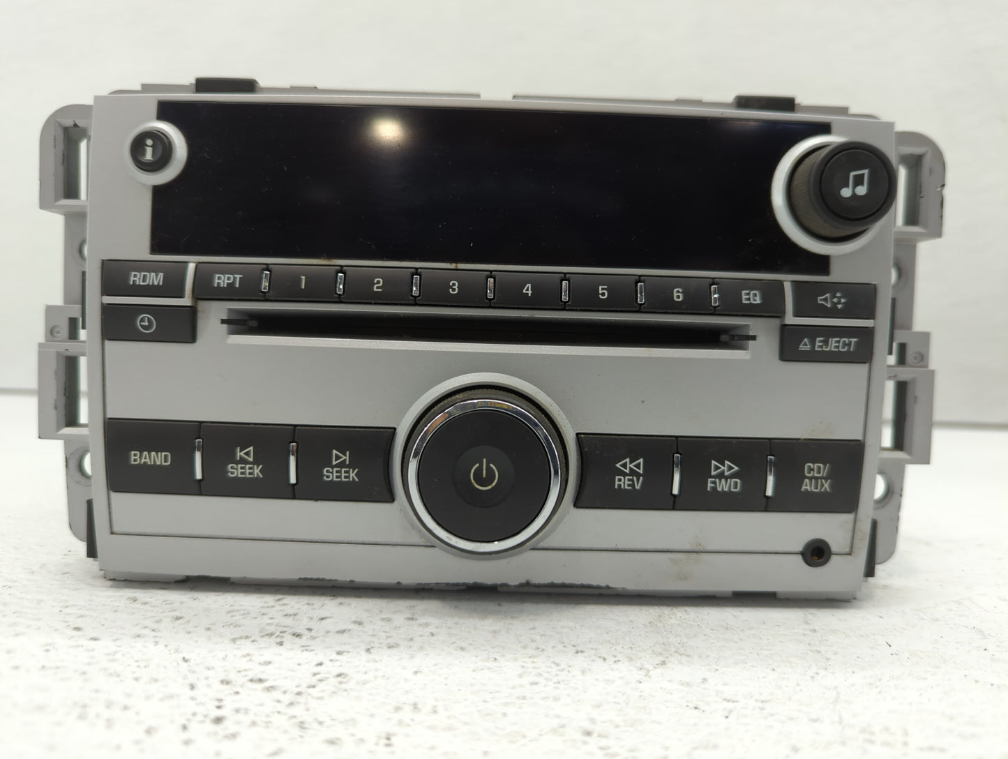 2007 Chevrolet Equinox Radio AM FM Cd Player Receiver Replacement P/N:15945855 15293275 Fits OEM Used Auto Parts - Oemusedau