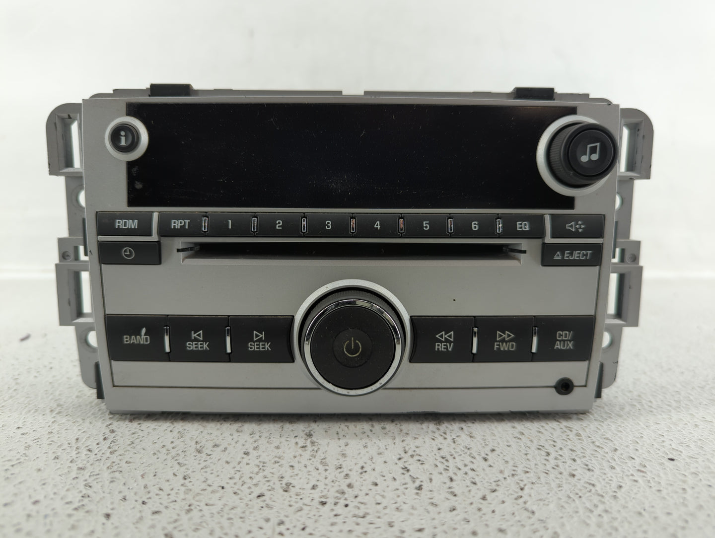 2007 Chevrolet Equinox Radio AM FM Cd Player Receiver Replacement P/N:15293275 Fits OEM Used Auto Parts - Oemusedautoparts1.