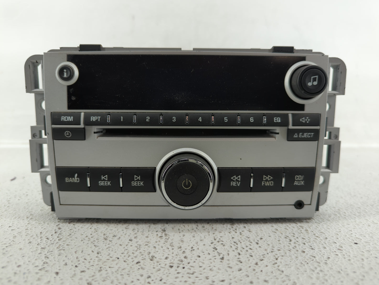 2007 Chevrolet Equinox Radio AM FM Cd Player Receiver Replacement P/N:15293275 Fits OEM Used Auto Parts - Oemusedautoparts1.