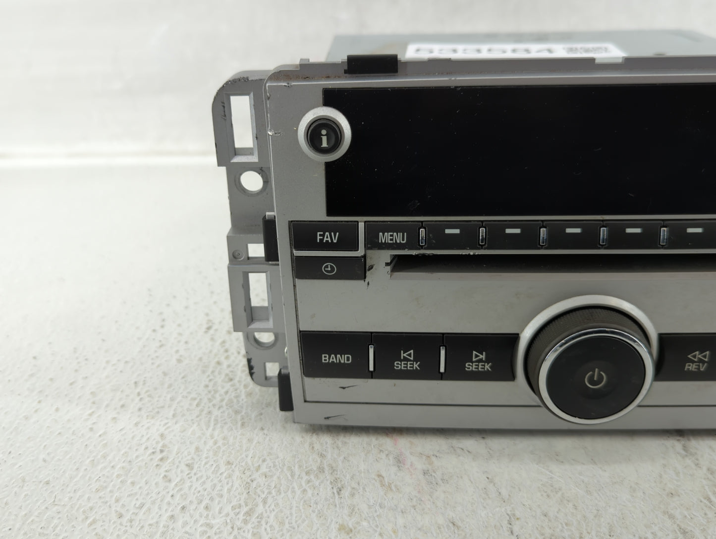 2007 Chevrolet Equinox Radio AM FM Cd Player Receiver Replacement P/N:15945856 Fits OEM Used Auto Parts - Oemusedautoparts1.