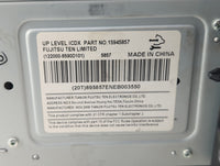 2007 Chevrolet Equinox Radio AM FM Cd Player Receiver Replacement P/N:15945857 122000-8590D101 Fits OEM Used Auto Parts - Oe