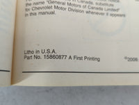 2007 Chevrolet Equinox Owners Manual Book Guide P/N:15860877 OEM Used Auto Parts - Oemusedautoparts1.com