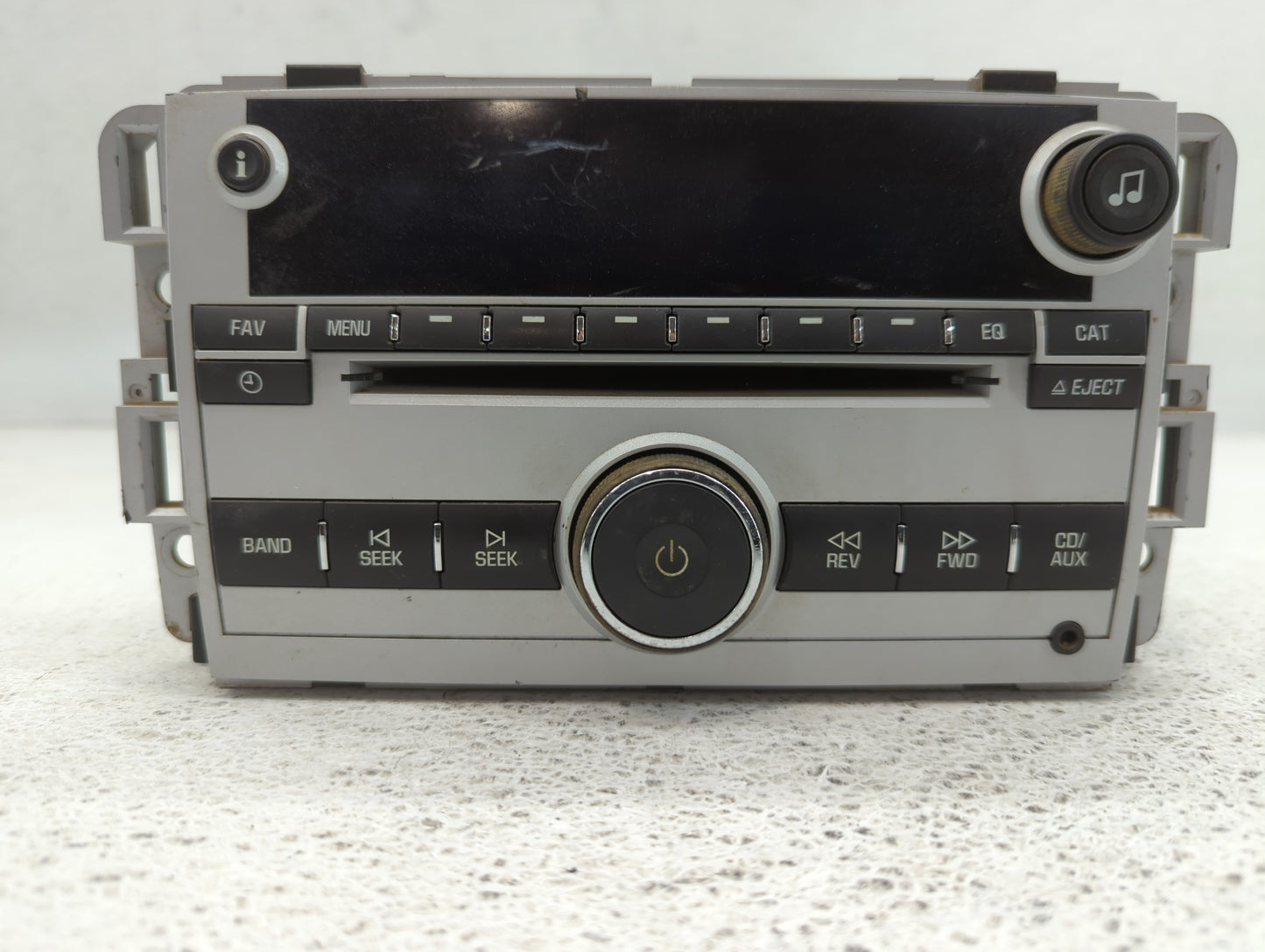 2007 Chevrolet Equinox Radio AM FM Cd Player Receiver Replacement P/N:15293276 Fits OEM Used Auto Parts - Oemusedautoparts1.