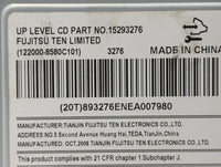 2007 Chevrolet Equinox Radio AM FM Cd Player Receiver Replacement P/N:15293276 Fits OEM Used Auto Parts - Oemusedautoparts1.