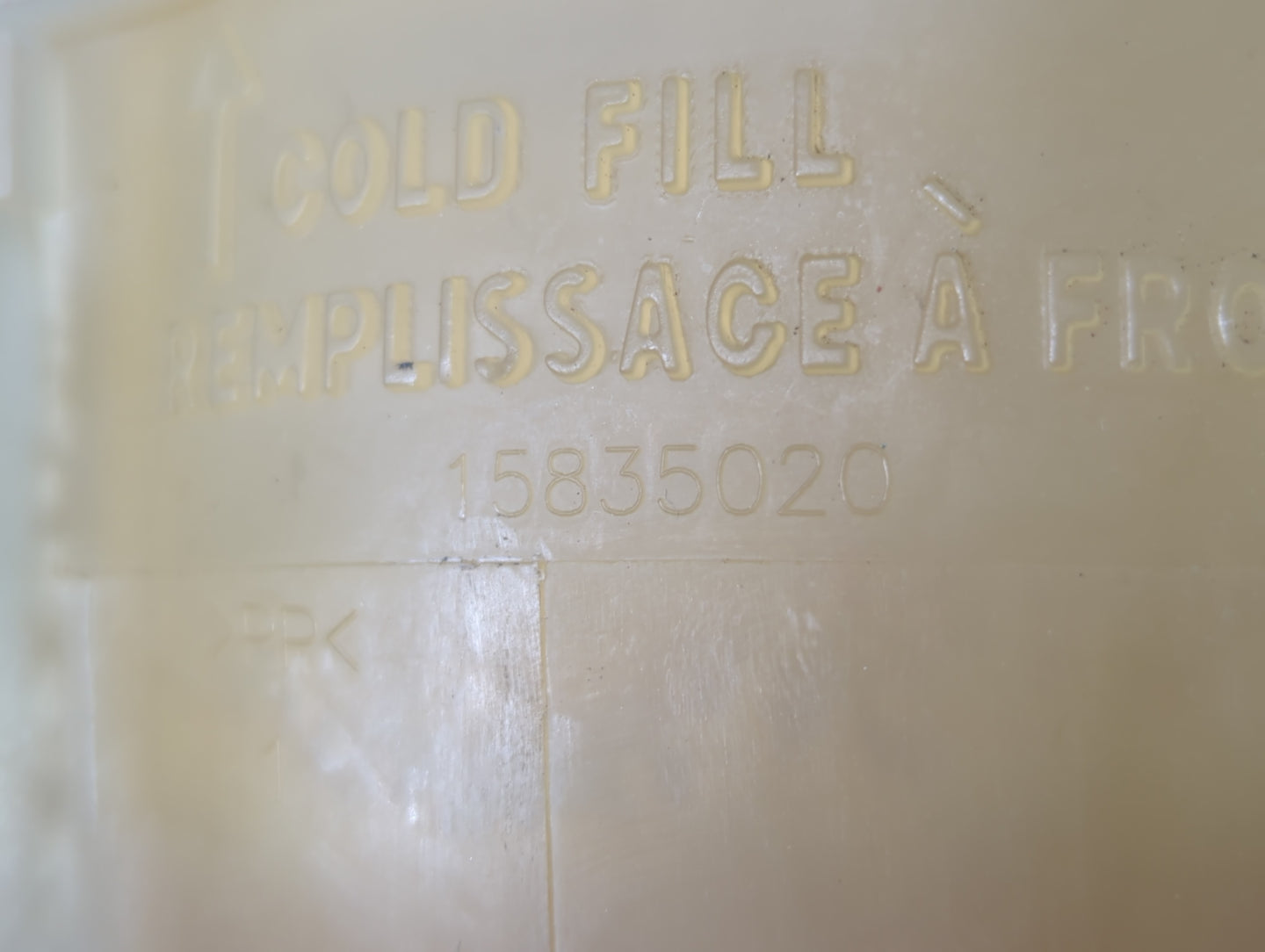 2006 Chevrolet Equinox Radiator Coolant Overflow Expansion Tank Bottle 724004 - Oemusedautoparts1.com
