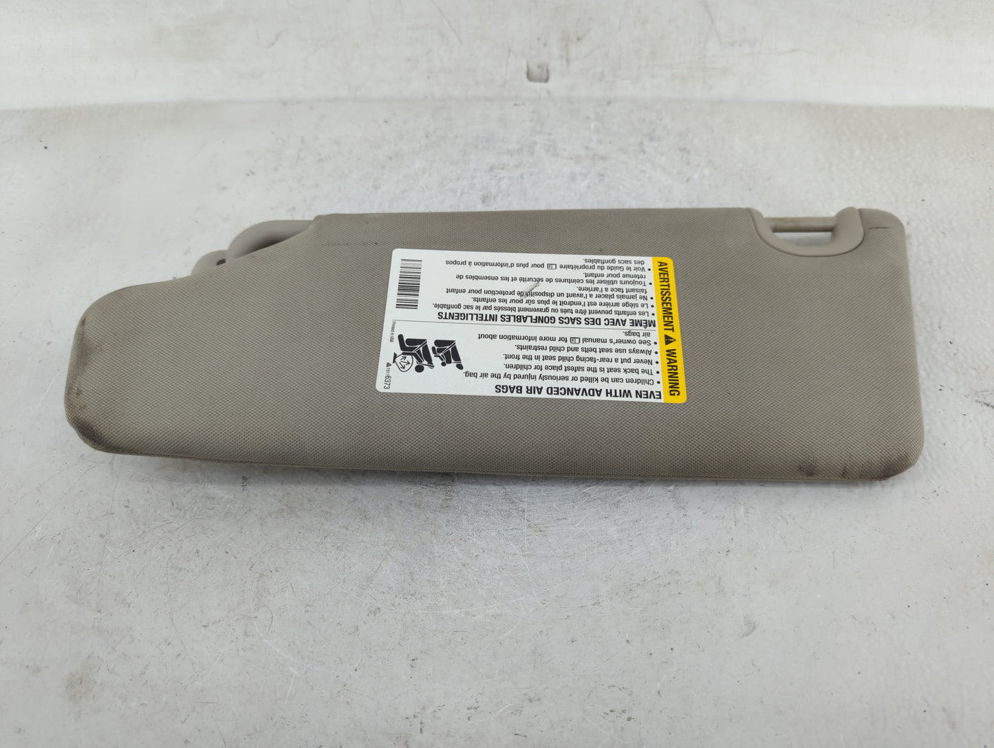 2006-2011 Chevrolet Hhr Sun Visor Shade Replacement Passenger Right Mirror Fits Fits 2006 2007 2008 2009 2010 2011 OEM Used 