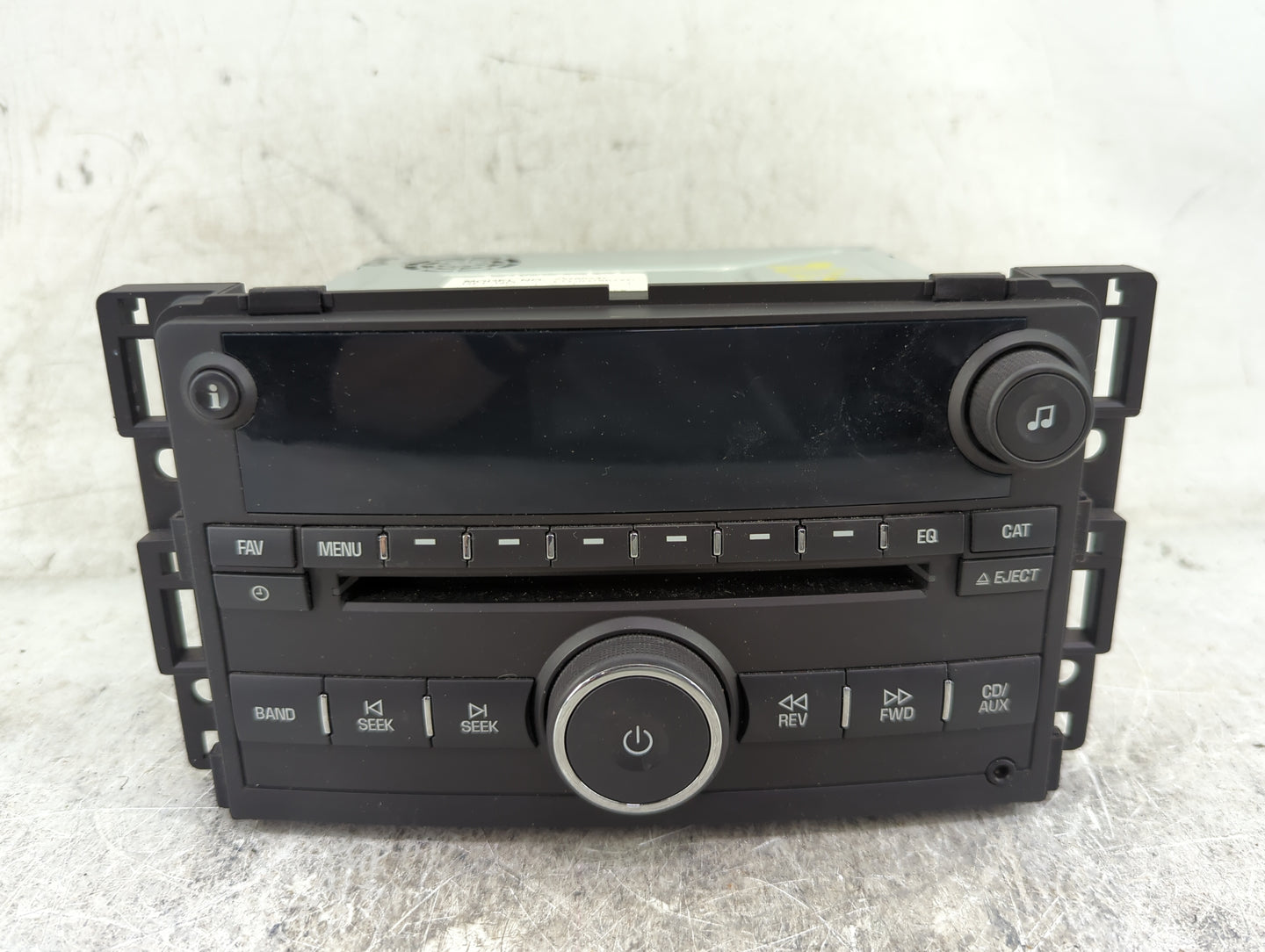 2006-2008 Chevrolet Hhr Radio AM FM Cd Player Receiver Replacement P/N:25780237 CQ-JG7667YC Fits Fits 2006 2007 2008 OEM Use