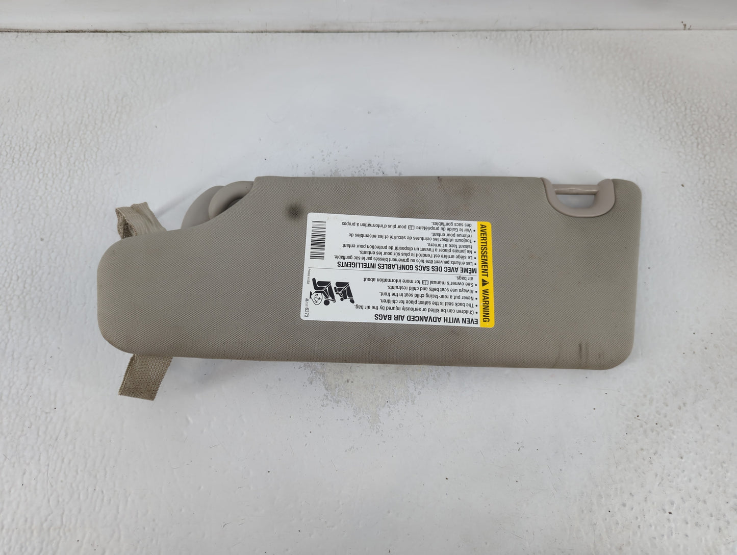 2006-2011 Chevrolet Hhr Sun Visor Shade Replacement Passenger Right Mirror Fits Fits 2006 2007 2008 2009 2010 2011 OEM Used 