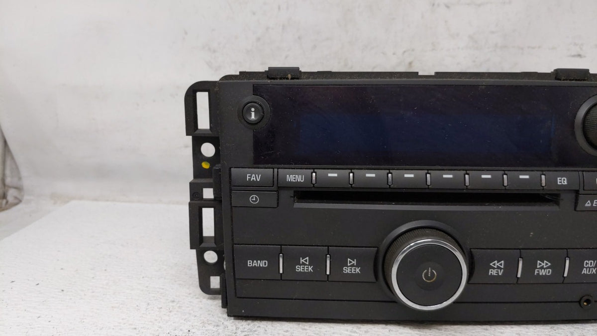 2007-2008 Chevrolet Impala Radio AM FM Cd Player Receiver Replacement P/N:1591758 25957375, 25887147, 25857928 Fits Fits 200