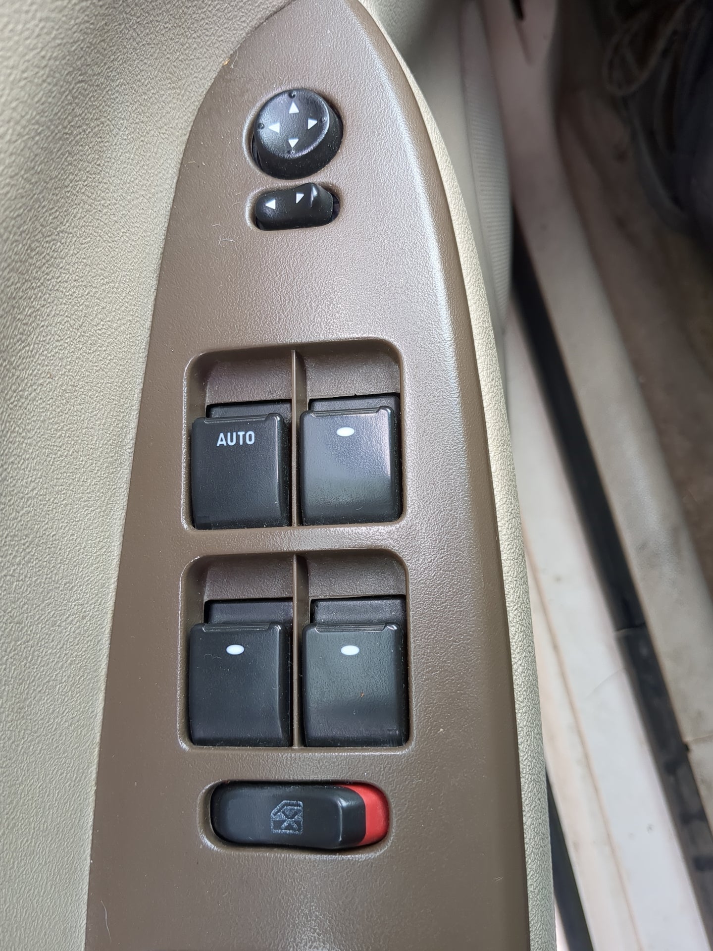 2006-2008 Chevrolet Impala Master Power Window Switch Replacement Driver Side Left Fits Fits 2006 2007 2008 OEM Used Auto Pa