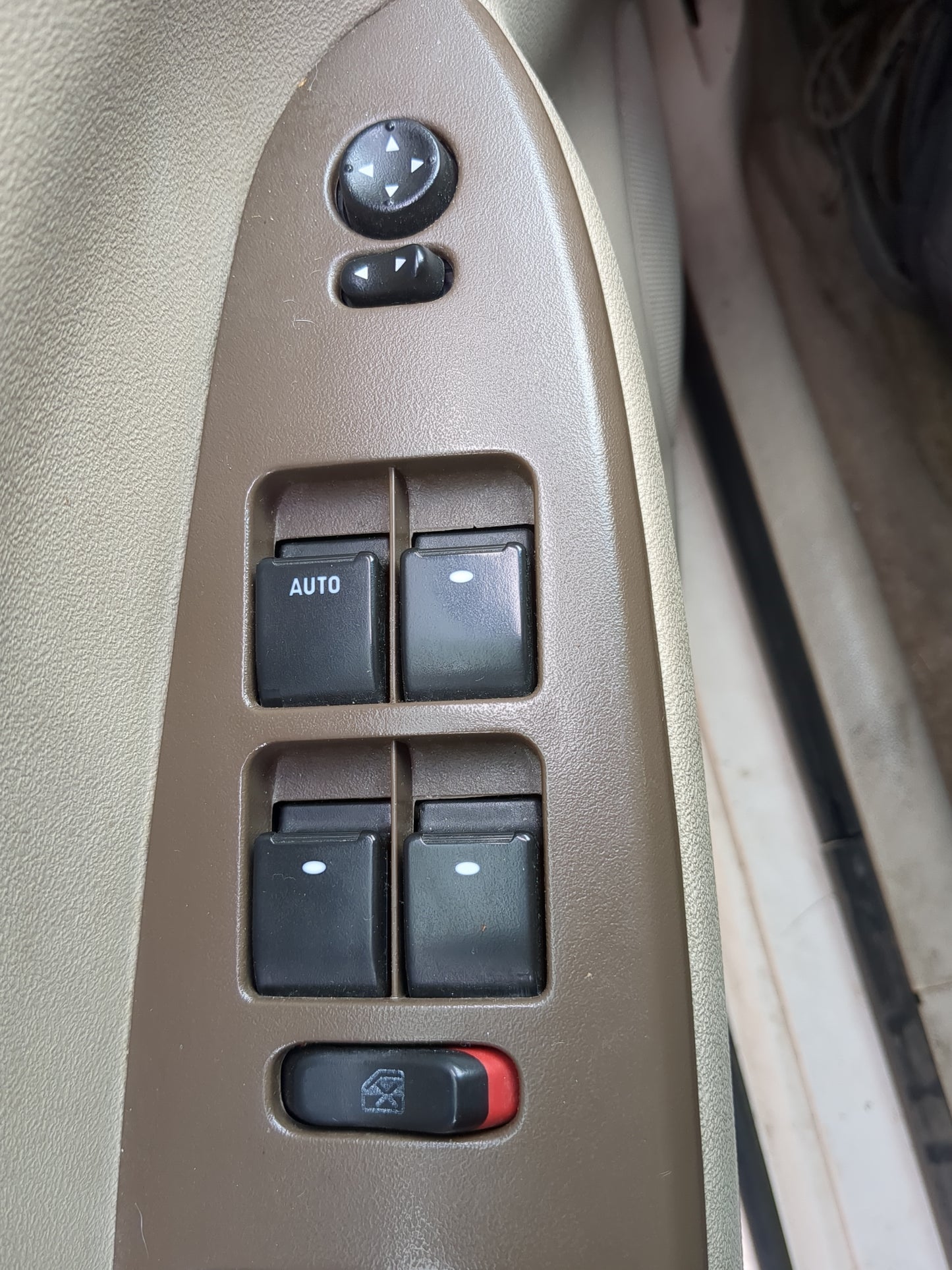 2006-2008 Chevrolet Impala Master Power Window Switch Replacement Driver Side Left Fits Fits 2006 2007 2008 OEM Used Auto Pa