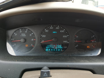 2007 Chevrolet Impala Instrument Cluster Speedometer Gauges Fits OEM Used Auto Parts