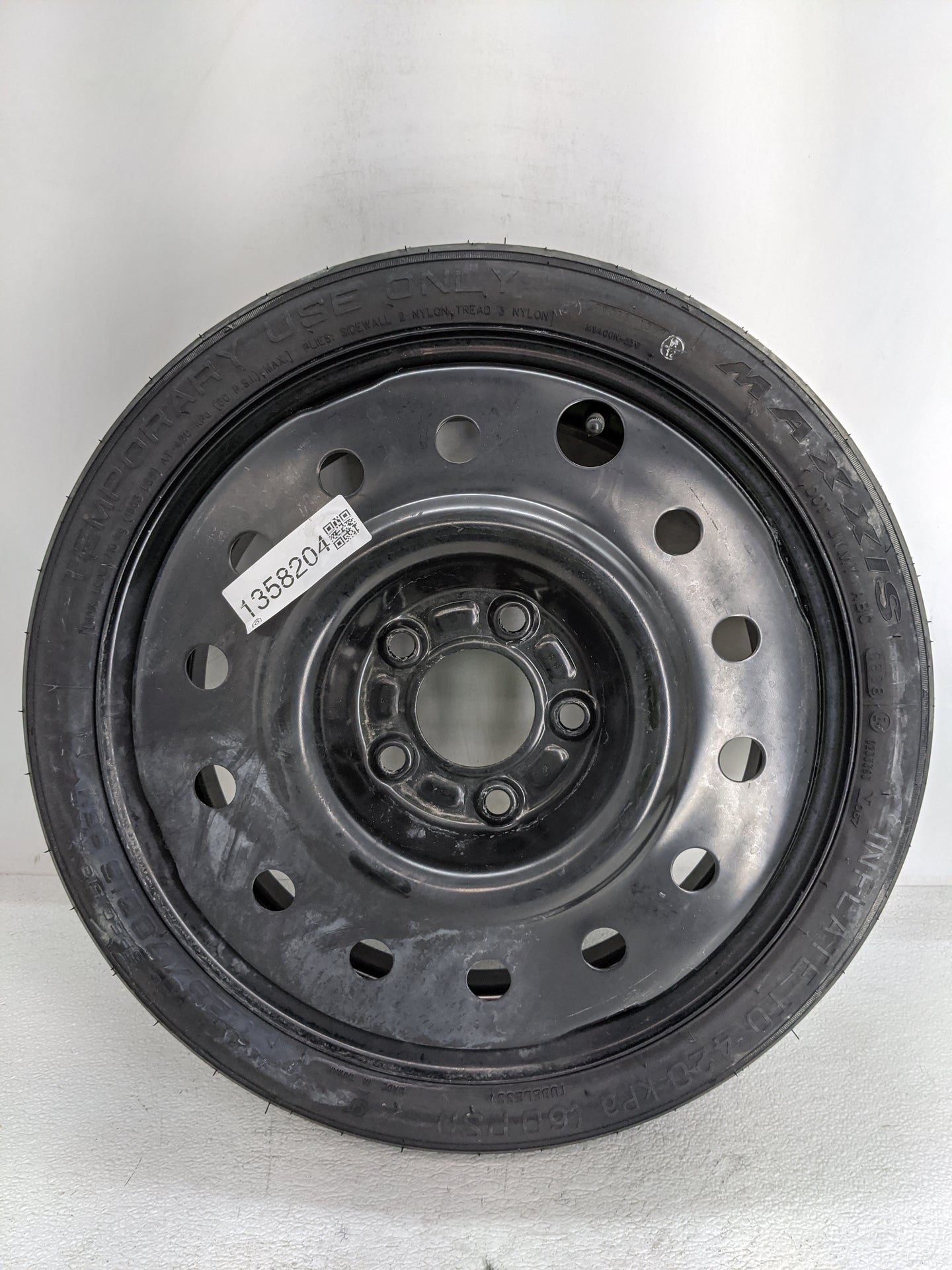 2000-2016 Chevrolet Impala Spare Donut Tire Wheel Rim Oem - Oemusedautoparts1.com