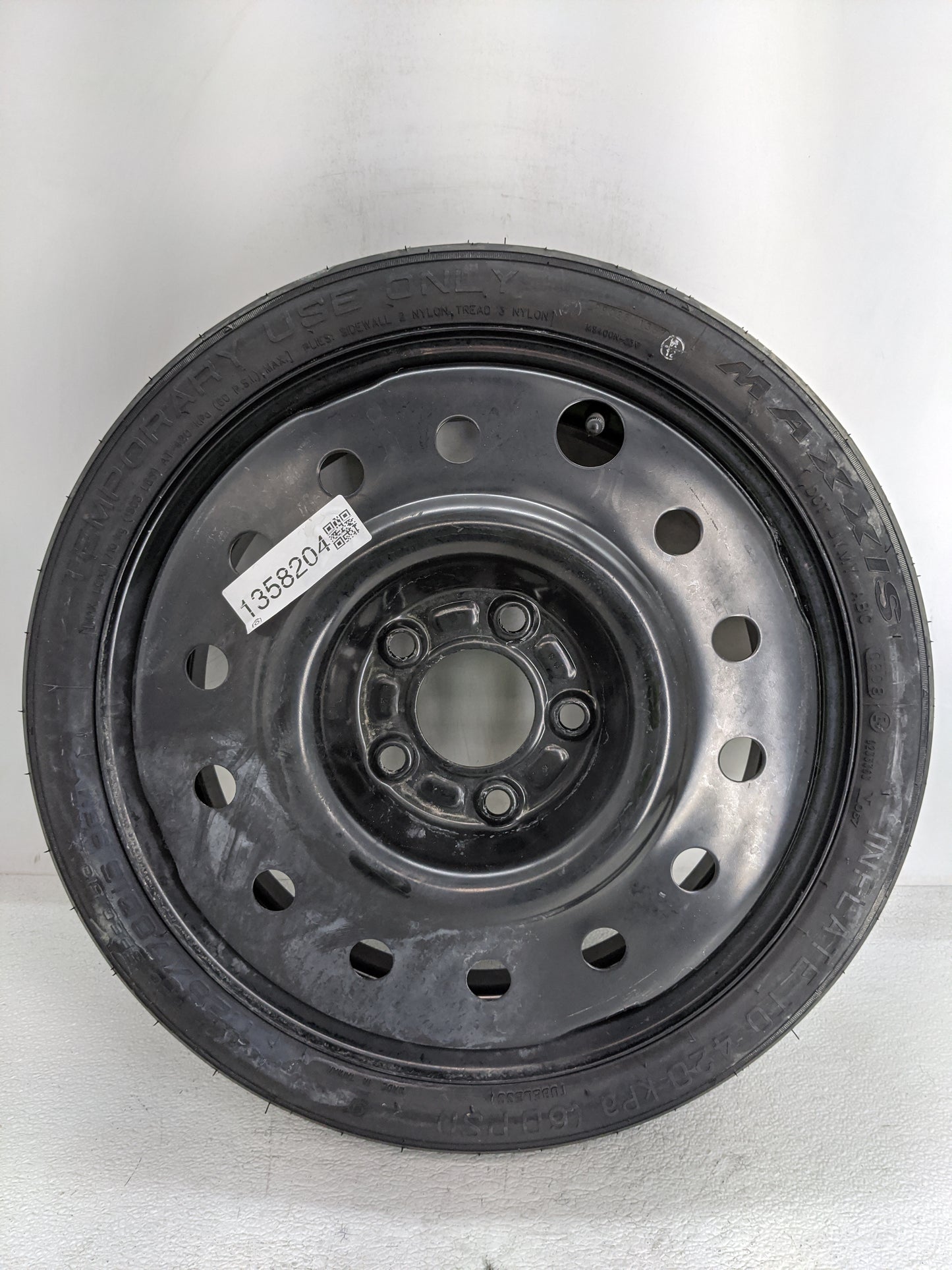 2000-2016 Chevrolet Impala Spare Donut Tire Wheel Rim Oem - Oemusedautoparts1.com